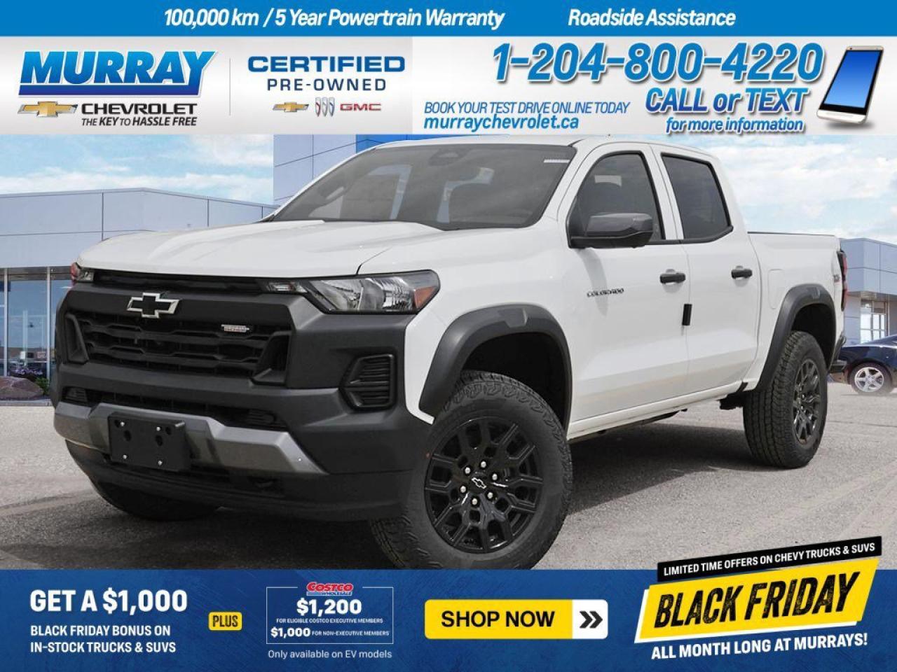 New 2025 Chevrolet Colorado 4WD Trail Boss for sale in Winnipeg, MB