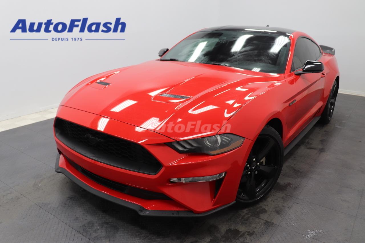 Used 2021 Ford Mustang PREMIUM, 2.3L TURBO, CUIR, MANUEL, CARPLAY for sale in Saint-Hubert, QC