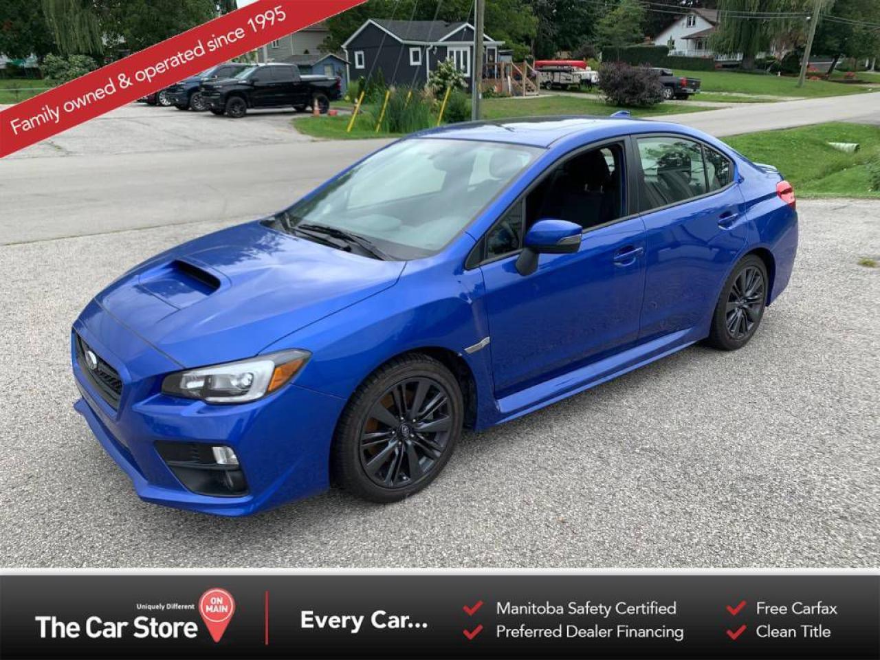 Used 2017 Subaru WRX 6SP| Sunroof, Heated Seats, Clean Title for sale in Winnipeg, MB
