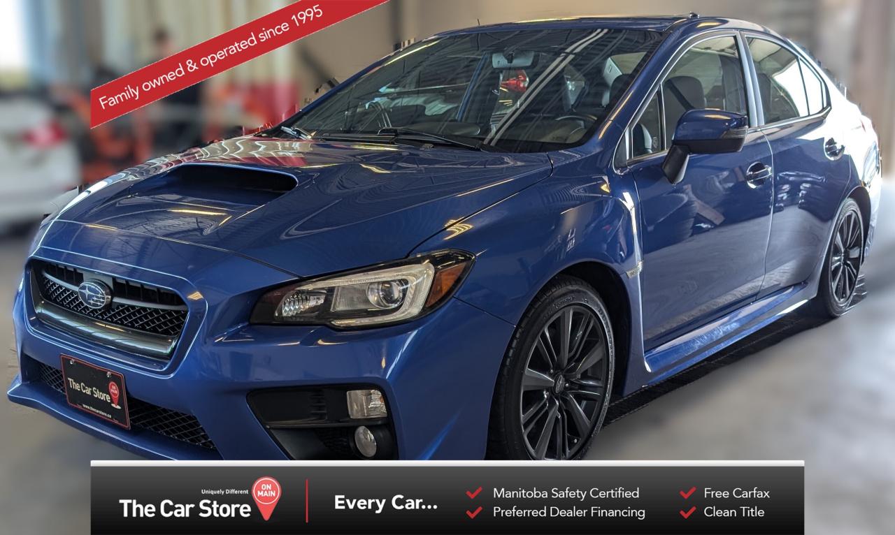 Used 2017 Subaru WRX 6SP| Sunroof, Heated Seats, Clean Title for sale in Winnipeg, MB