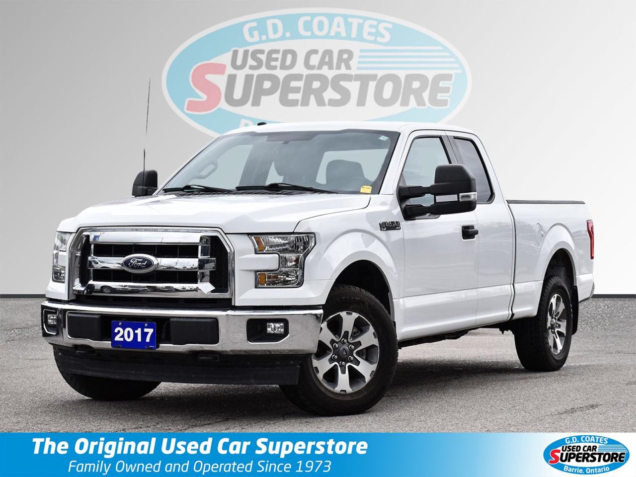 Used 2017 Ford F-150 XLT Super Cab 4x4 ~5.0 V8 ~Backup Cam ~Trailer Tow for sale in Barrie, ON
