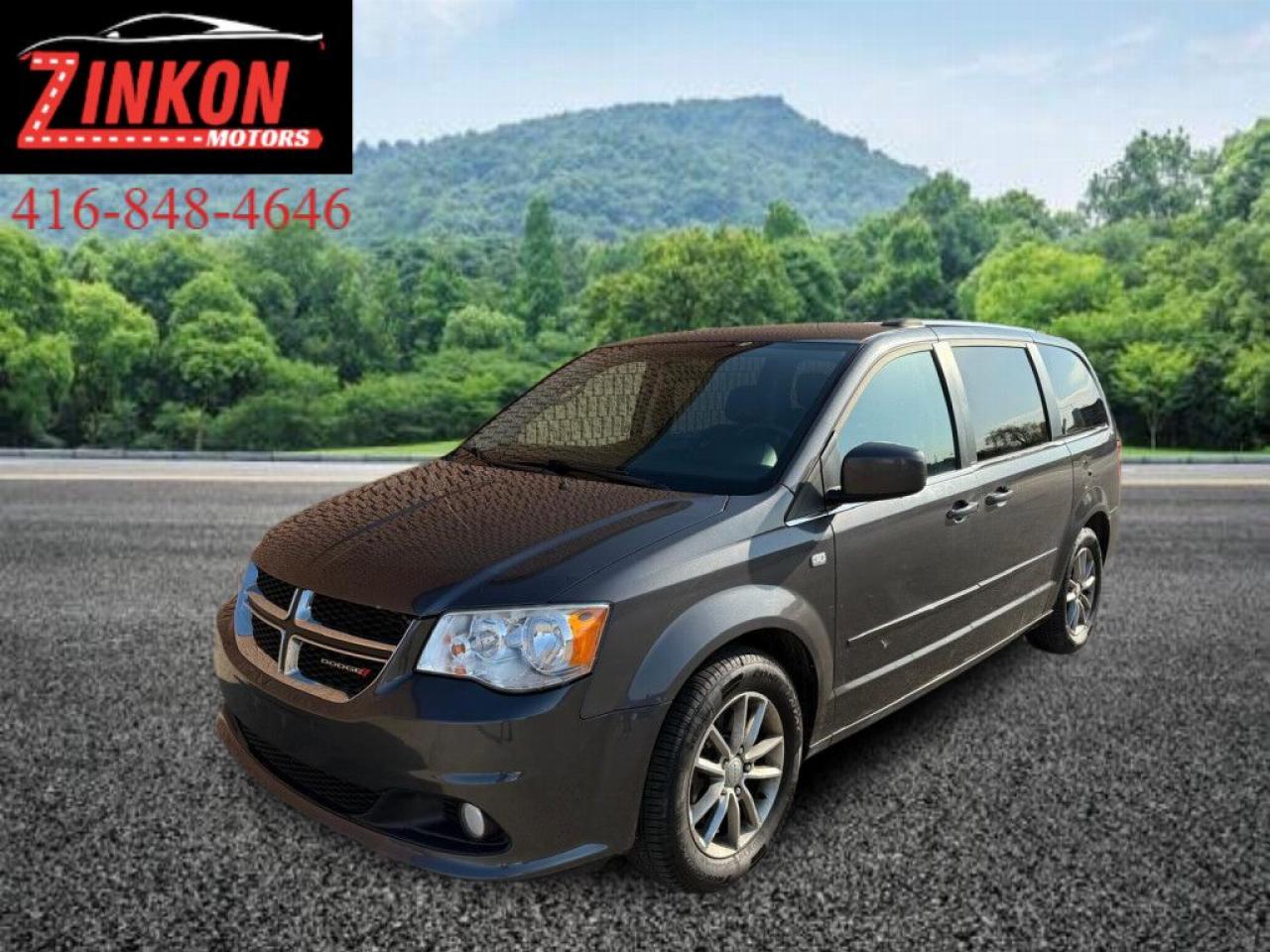 Used 2014 Dodge Grand Caravan SXT |LEATHER|POWER SEATS|BLUETOOTH|ALLOY WHEELS| for sale in Pickering, ON