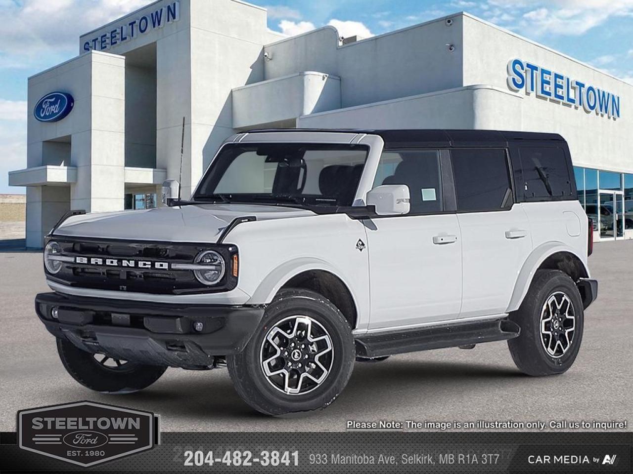 New 2025 Ford Bronco Outer Banks  - Navigation -  Heated Seats for sale in Selkirk, MB