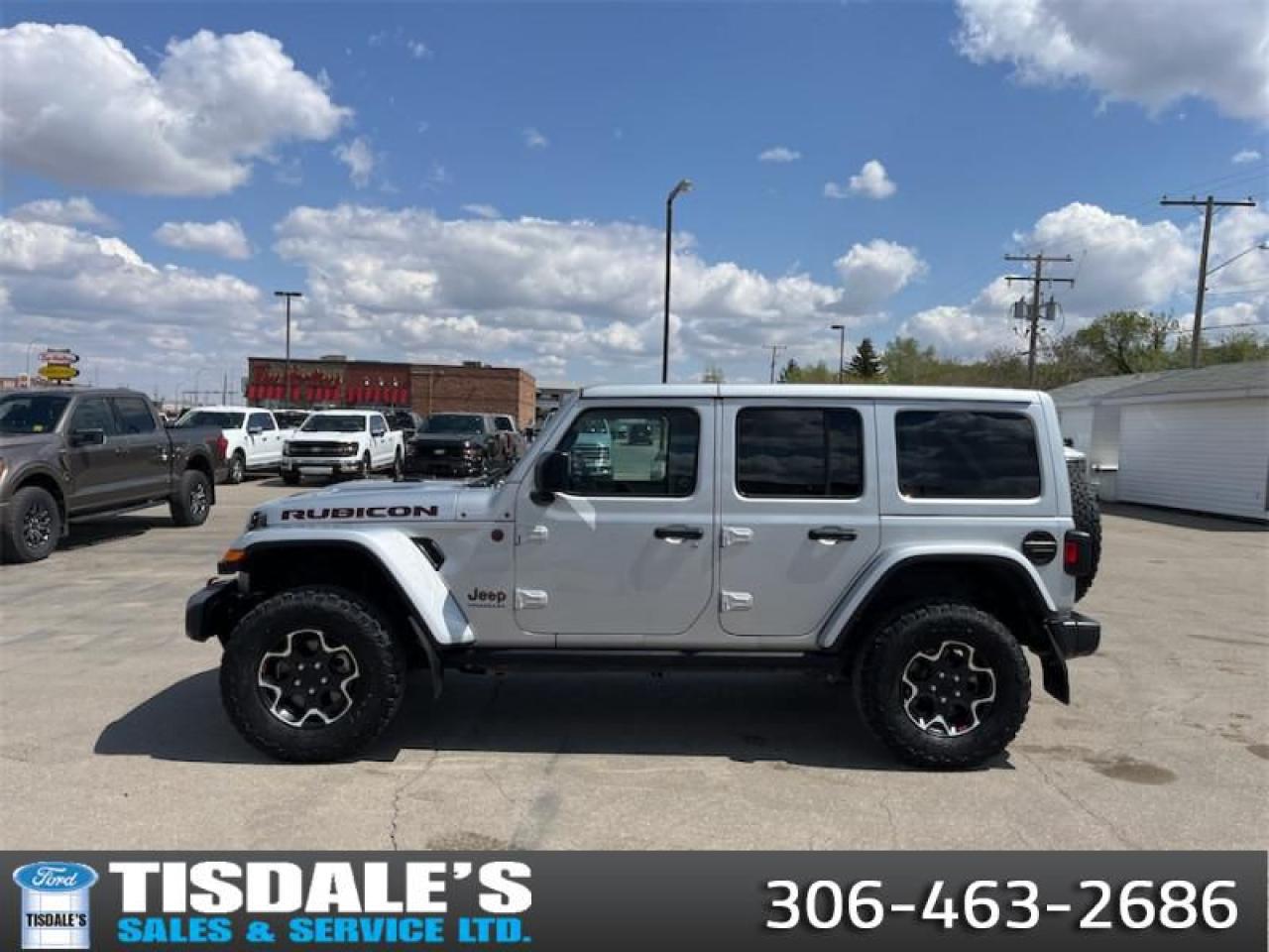 Used 2023 Jeep Wrangler Rubicon  - Premium Audio -  Android Auto for sale in Kindersley, SK