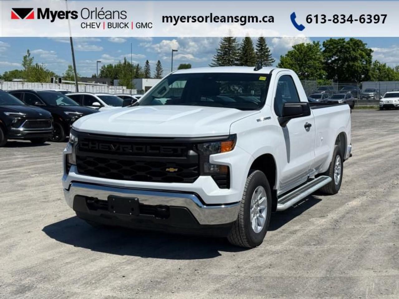 Used 2024 Chevrolet Silverado 1500 Work Truck  -  Android Auto for sale in Orleans, ON