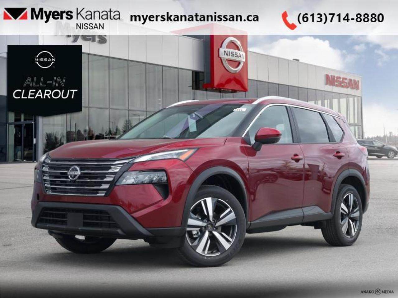 New 2025 Nissan Rogue SV Moonroof  - Moonroof -  Power Liftgate for sale in Kanata, ON