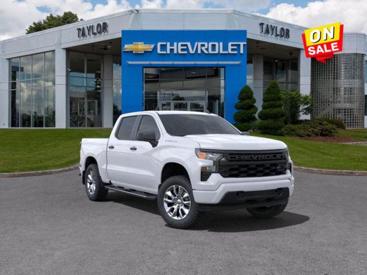 New 2025 Chevrolet Silverado 1500 Custom-  Remote Start for sale in Kingston, ON