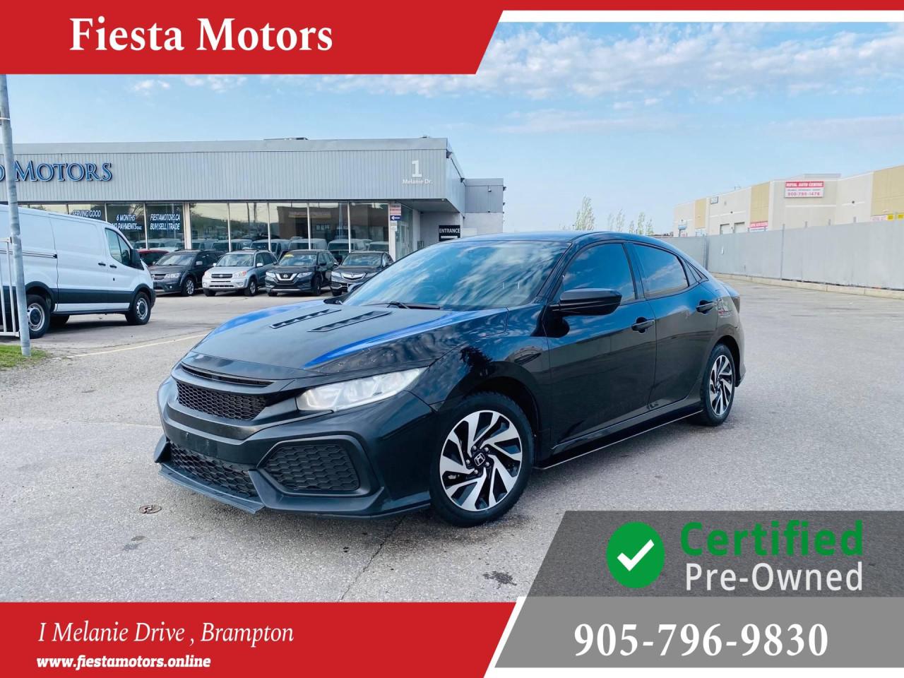 Used 2018 Honda Civic AUTO, LX, BLUETOOTH, BACKUP CAMERA, AUX, USB, ALL POWER OPTIONS! for sale in Brampton, ON
