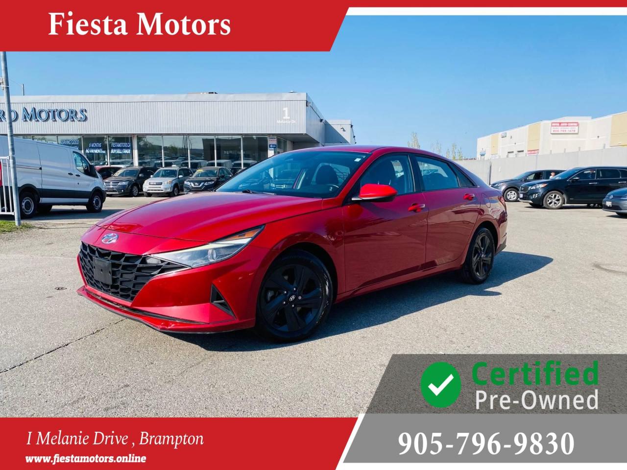 Used 2022 Hyundai Elantra AUTO, PREFERRED, BLUETOOTH, BACKUP CAMERA, APPLE CARPLAY, ALL PWOER OPTIONS! for sale in Brampton, ON