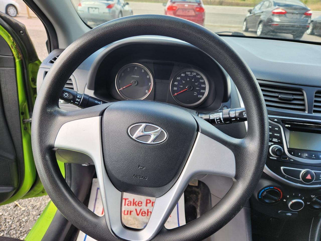 2012 Hyundai Accent With Safety 6 speed $4850 - Photo #11