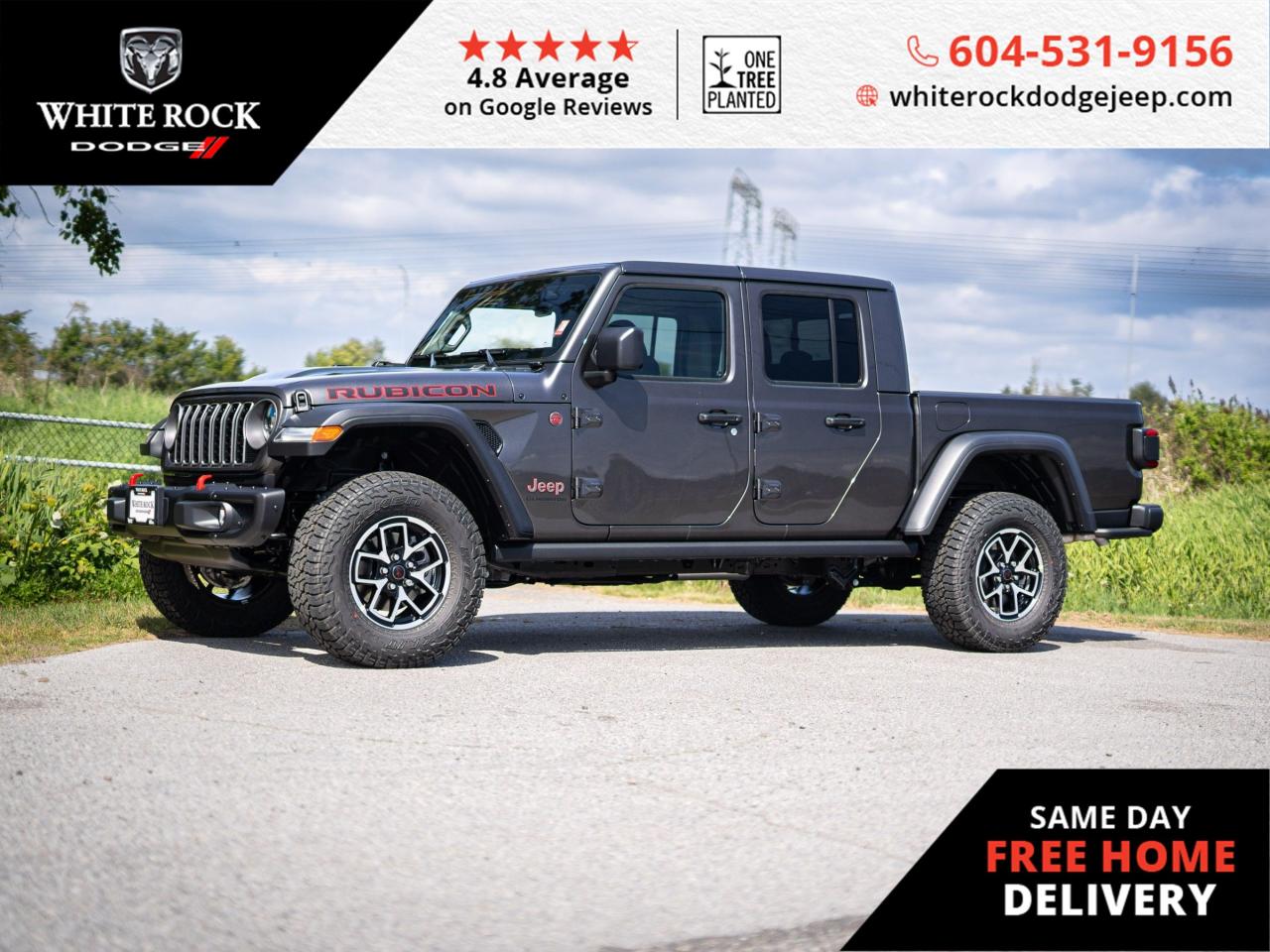 New 2025 Jeep Gladiator Rubicon for sale in Surrey, BC
