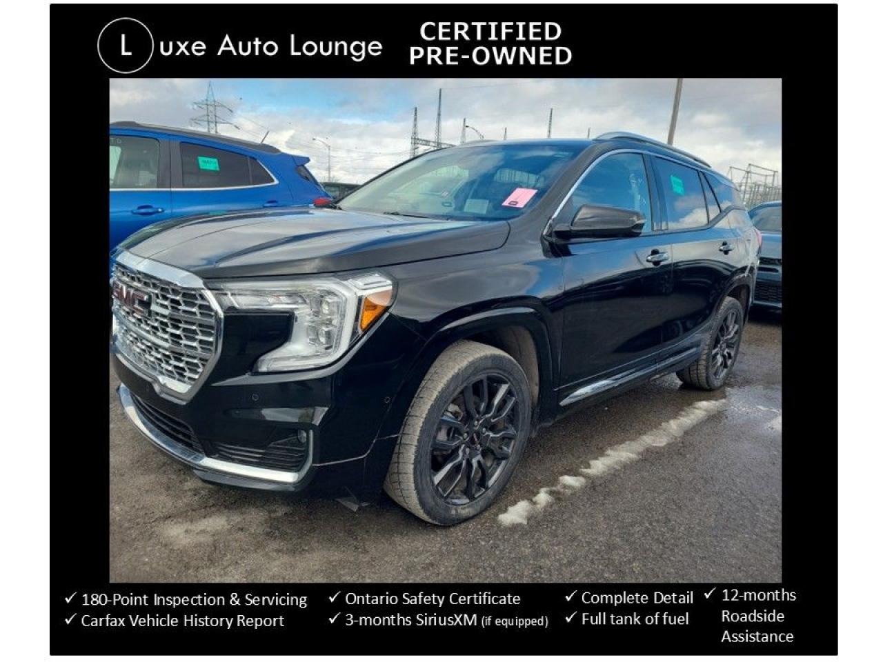 2023 GMC Terrain Denali AWD! LOW KM, BOSE, PANO ROOF, LEATHER!!!