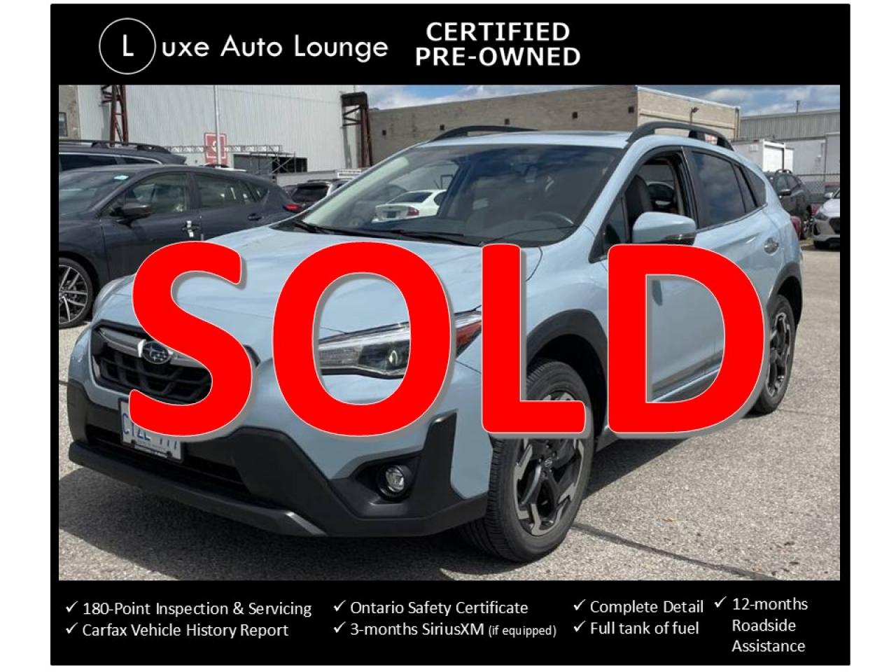 Used 2021 Subaru Crosstrek Limited LOW KM, SUNROOF, H/K STEREO, LEATHER, AWD! for sale in Orleans, ON