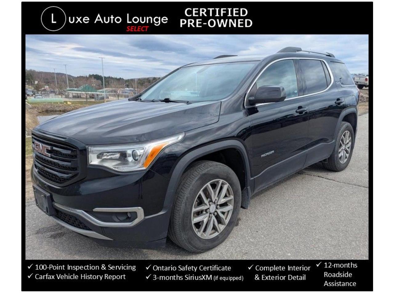 2018 GMC Acadia SLE2 AWD, HEATED SEATS, 2ND ROW CAPTAIN SEATS!