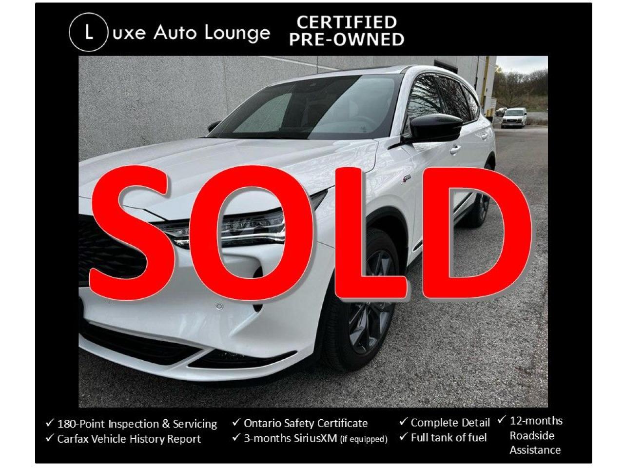 Used 2024 Acura MDX A-Spec ONLY 10,000KM!! RED LEATHER INTERIOR!! for sale in Orleans, ON