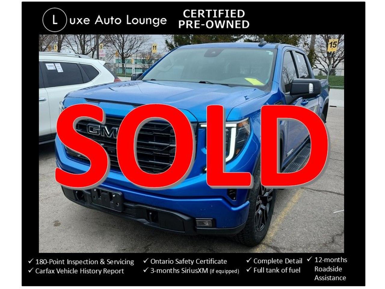 2023 GMC Sierra 1500 Elevation 4WD, BOSE AUDIO, HEATED SEATS, LOADED!