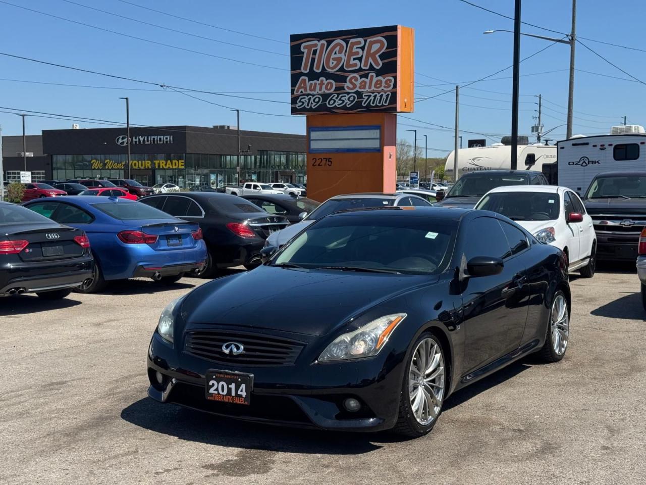 Used 2014 Infiniti Q60 SPORT, MANUAL, ONLY 142KMS, LOADED, CERTIFIED for sale in London, ON