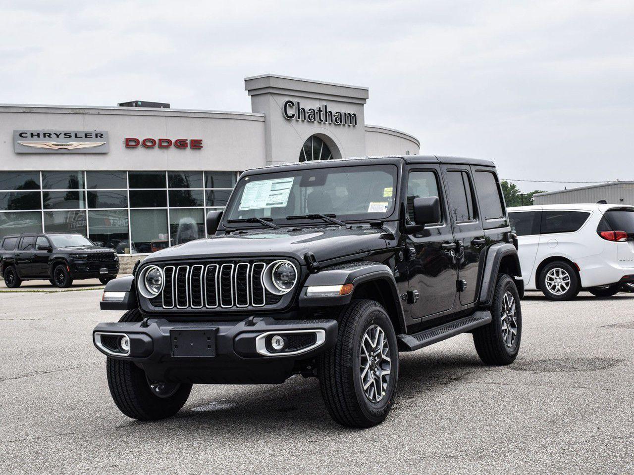 New 2025 Jeep Wrangler Sahara 4 Door 4x4 for sale in Chatham, ON