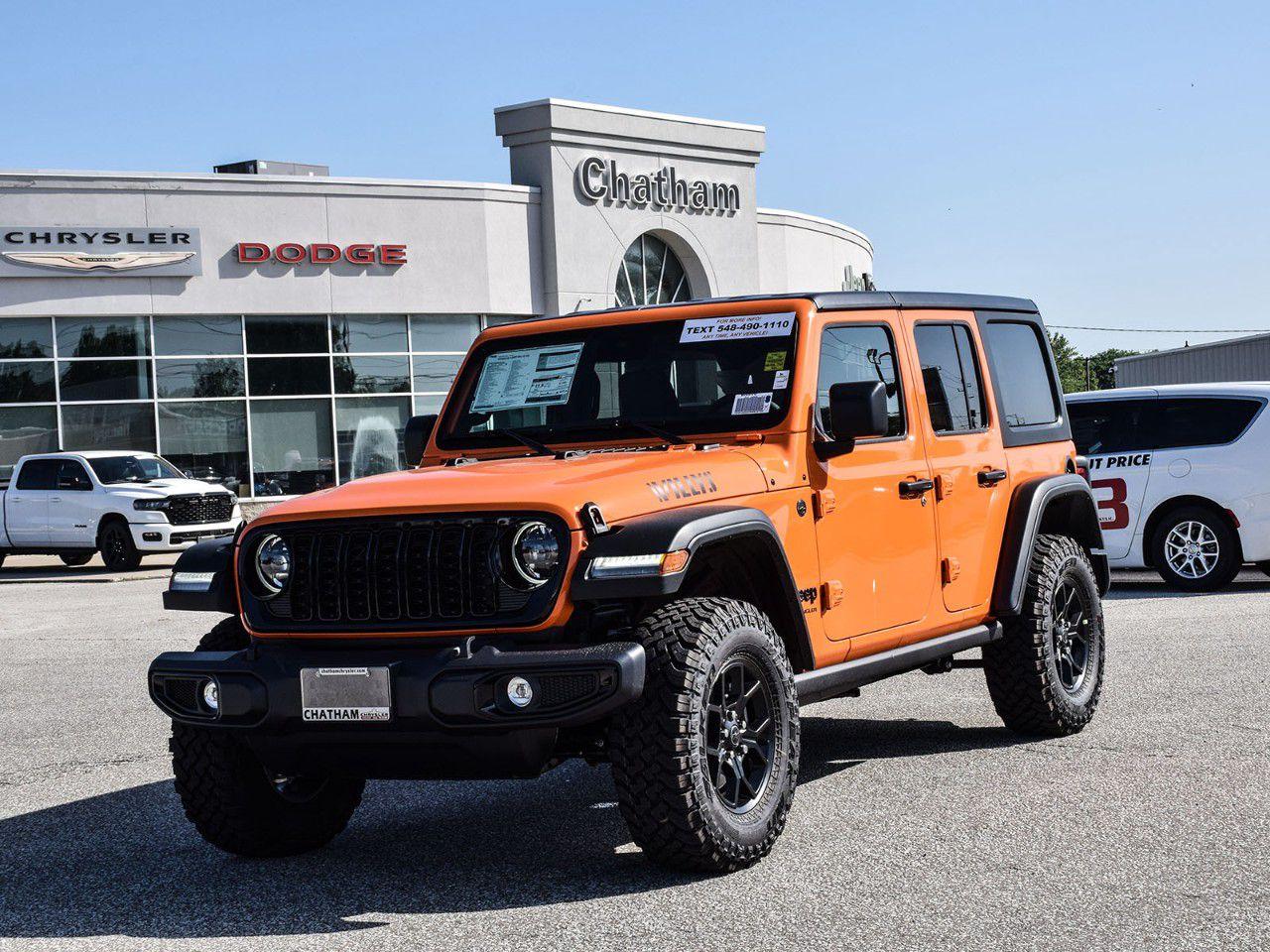 New 2025 Jeep Wrangler  for sale in Chatham, ON