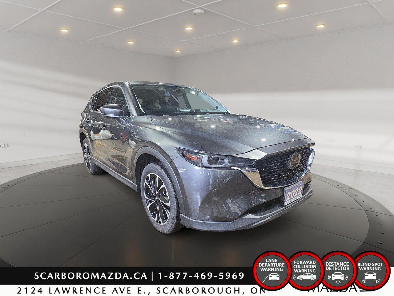 Used 2022 Mazda CX-5 GT|AWD|NAV|SUNROOF|LEATHER|CLEAN CARFAX for sale in Scarborough, ON