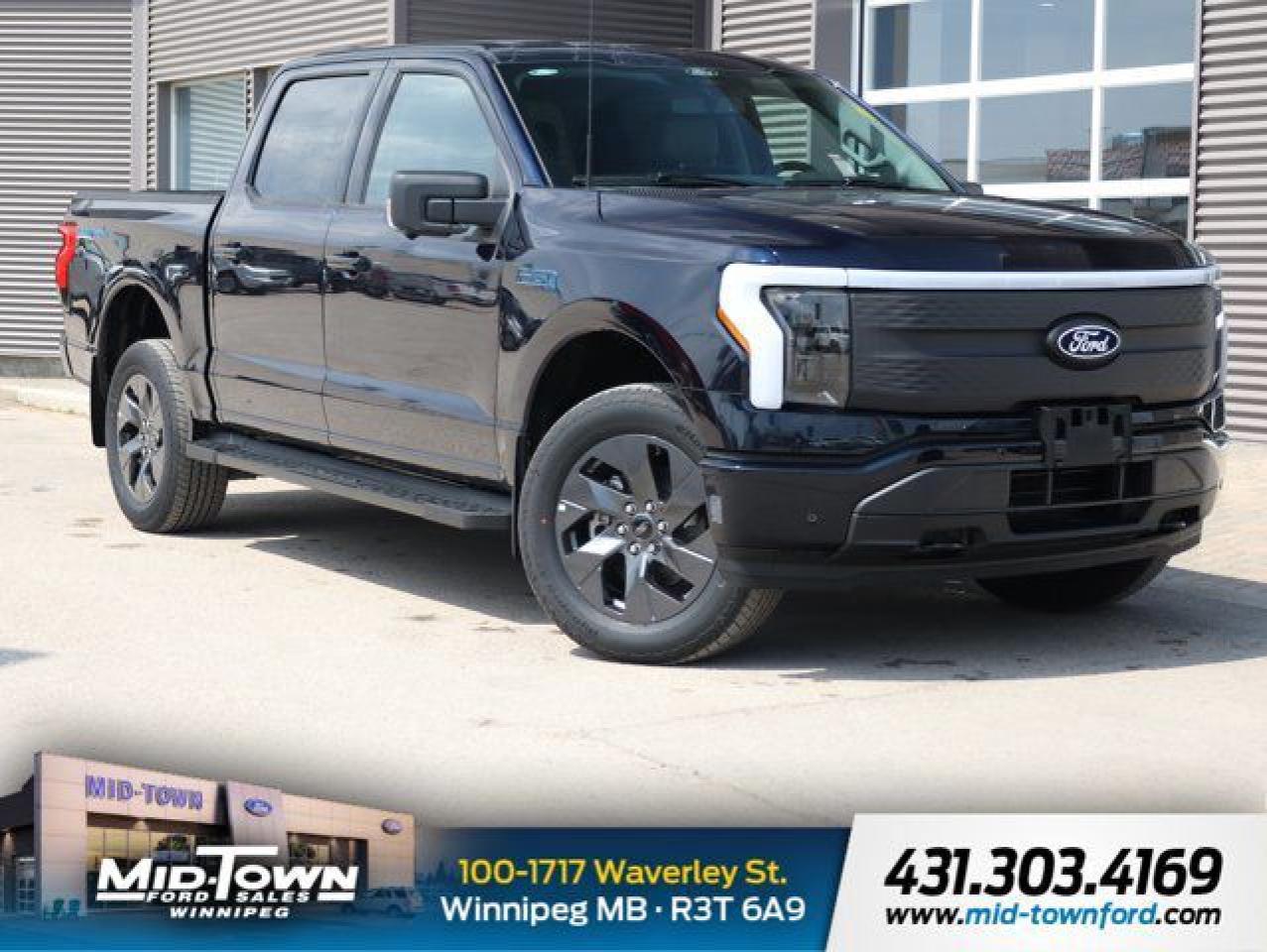 New 2025 Ford F-150 Lightning Flash | Tailgate Step | Class 4 Tow Hitch for sale in Winnipeg, MB