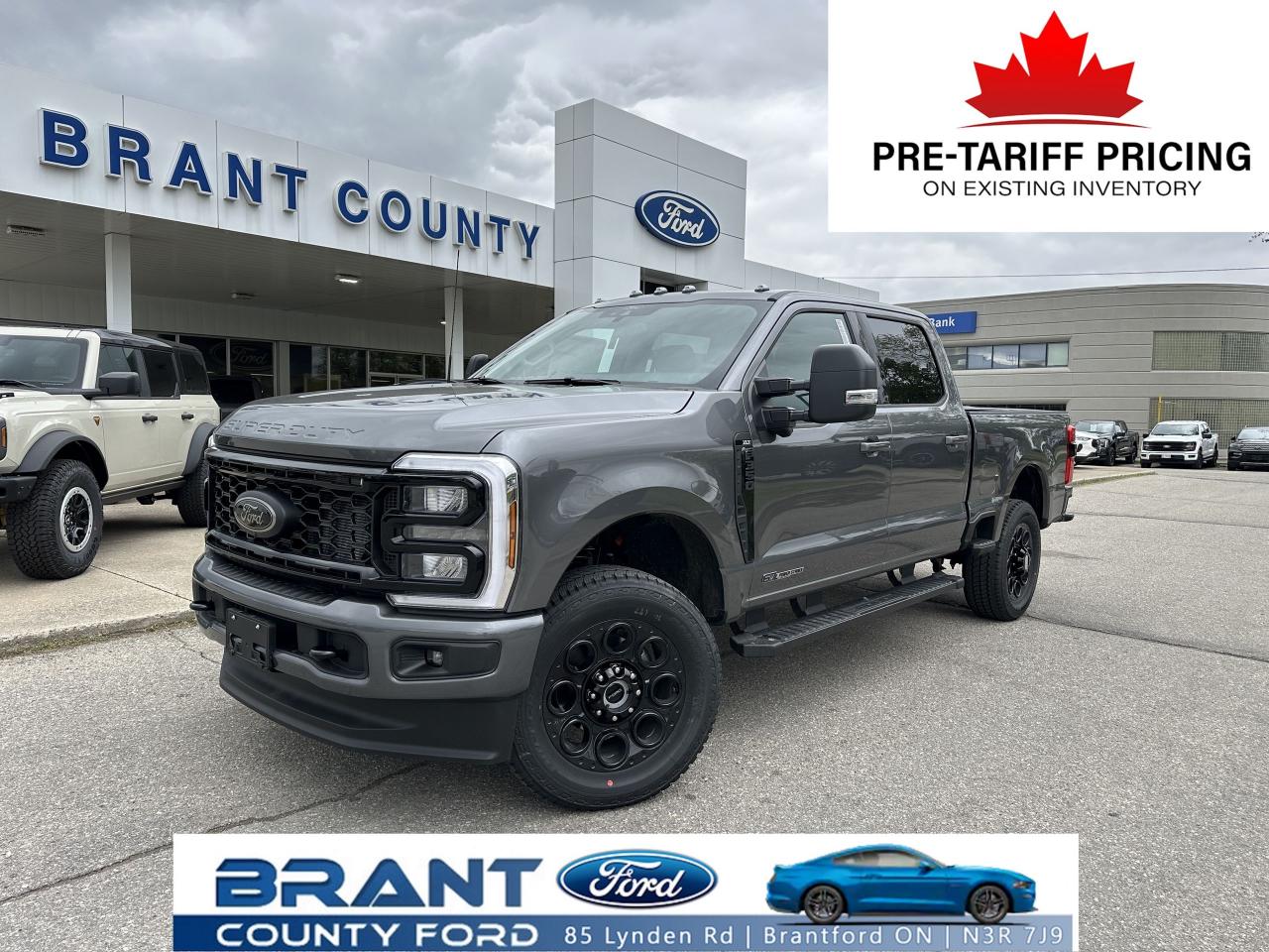 New 2025 Ford F-350 XLT | CREW CAB | DIESEL | MOONROOF | BLACK PACK | for sale in Brantford, ON