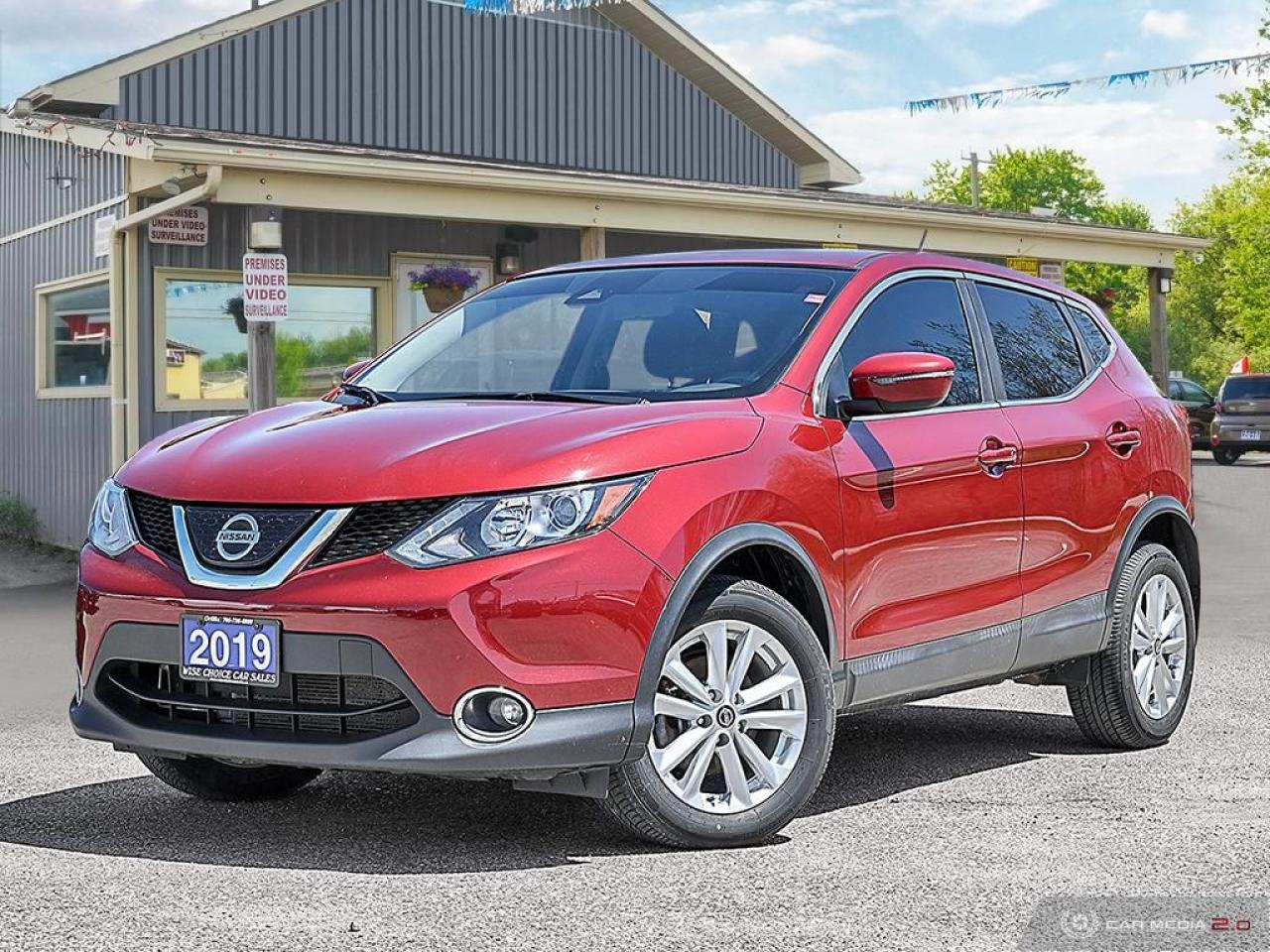 Used 2019 Nissan Qashqai SV, AWD, ECO, REMOTE START, PWR S/ROOF, R/V CAM for sale in Orillia, ON