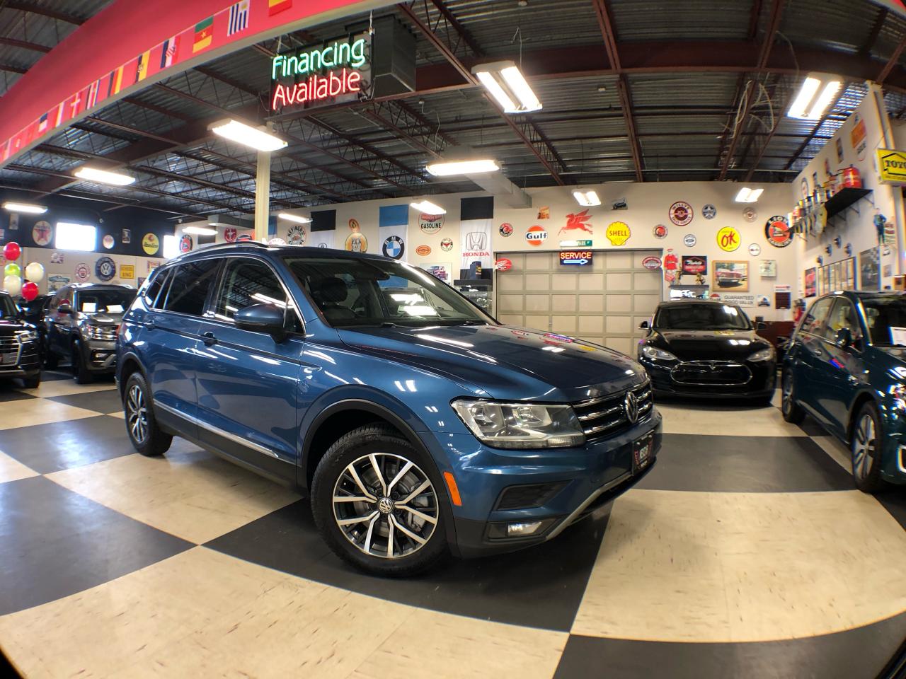 2019 Volkswagen Tiguan COMFORTLINE AWD LEATHER PAN/ROOF B/SPOT CAMERA