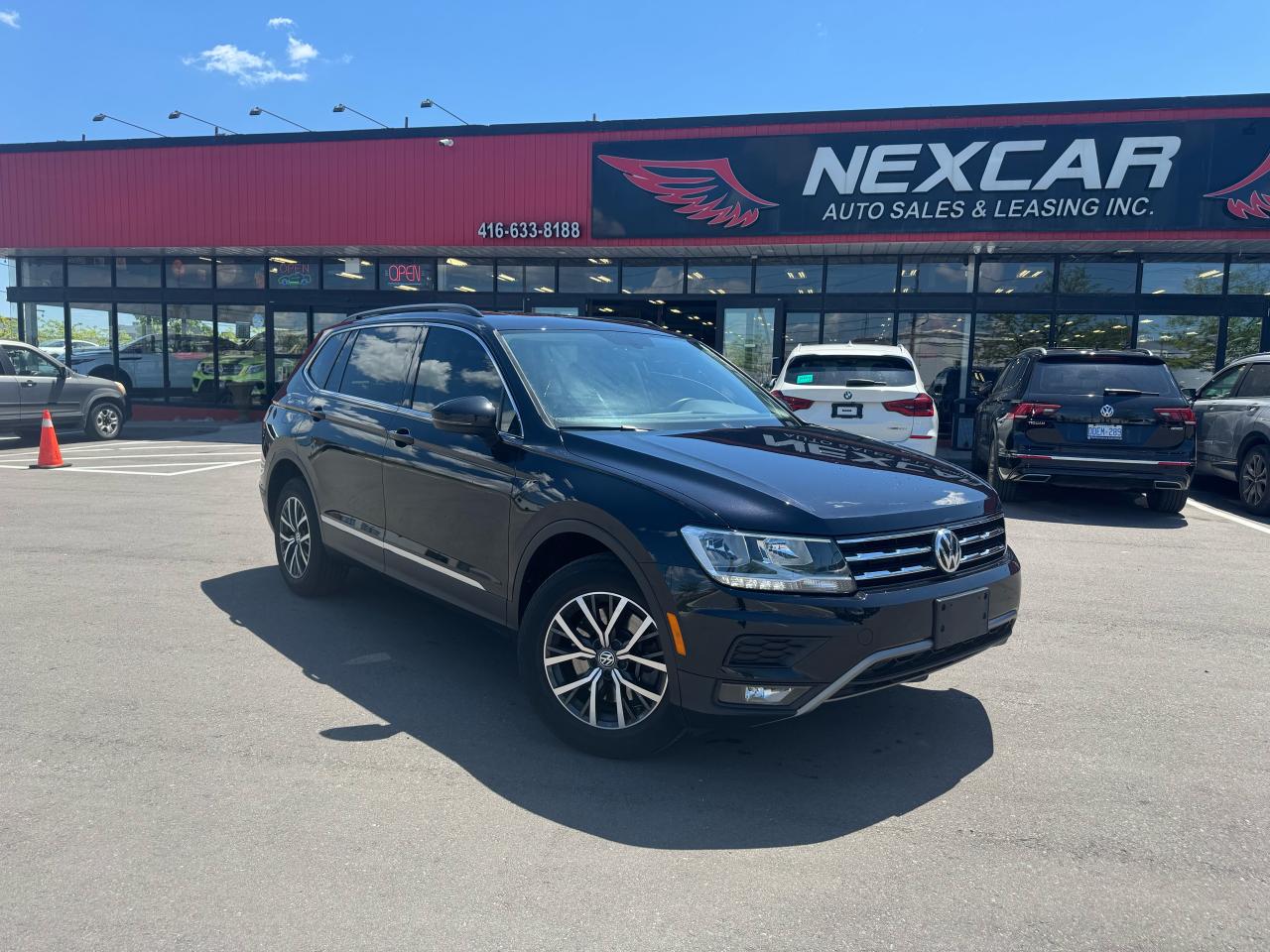 2018 Volkswagen Tiguan COMFORTLINE AWD LEATHER PAN/ROOF NAV B/SPOT CAMERA