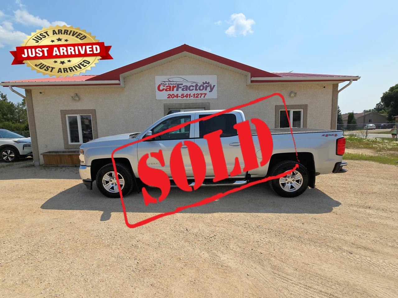 Used 2016 Chevrolet Silverado 1500 LT / Crew Cab/ Heated Seats for sale in Oakbank, MB