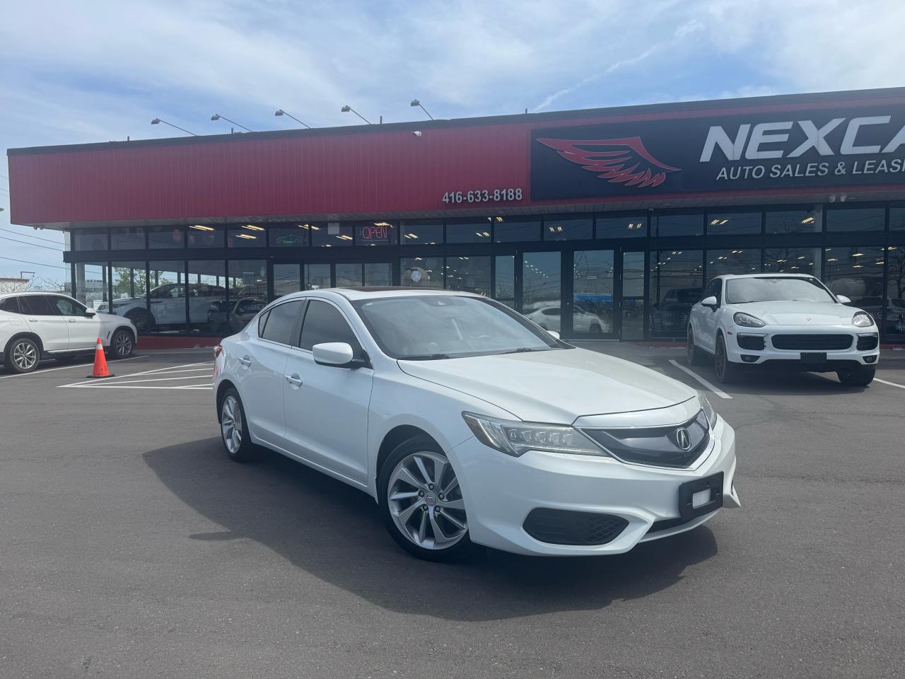 Used 2018 Acura ILX PREMIUM PKG LEATHER P/SUNROOF B/SPOT CAMERA for sale in North York, ON