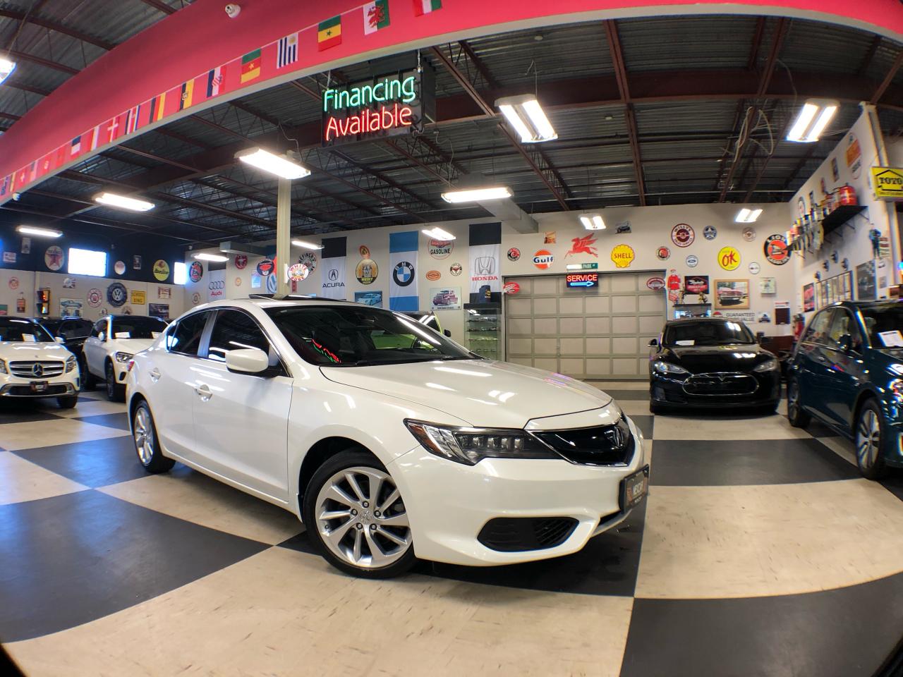2018 Acura ILX PREMIUM PKG LEATHER P/SUNROOF B/SPOT CAMERA