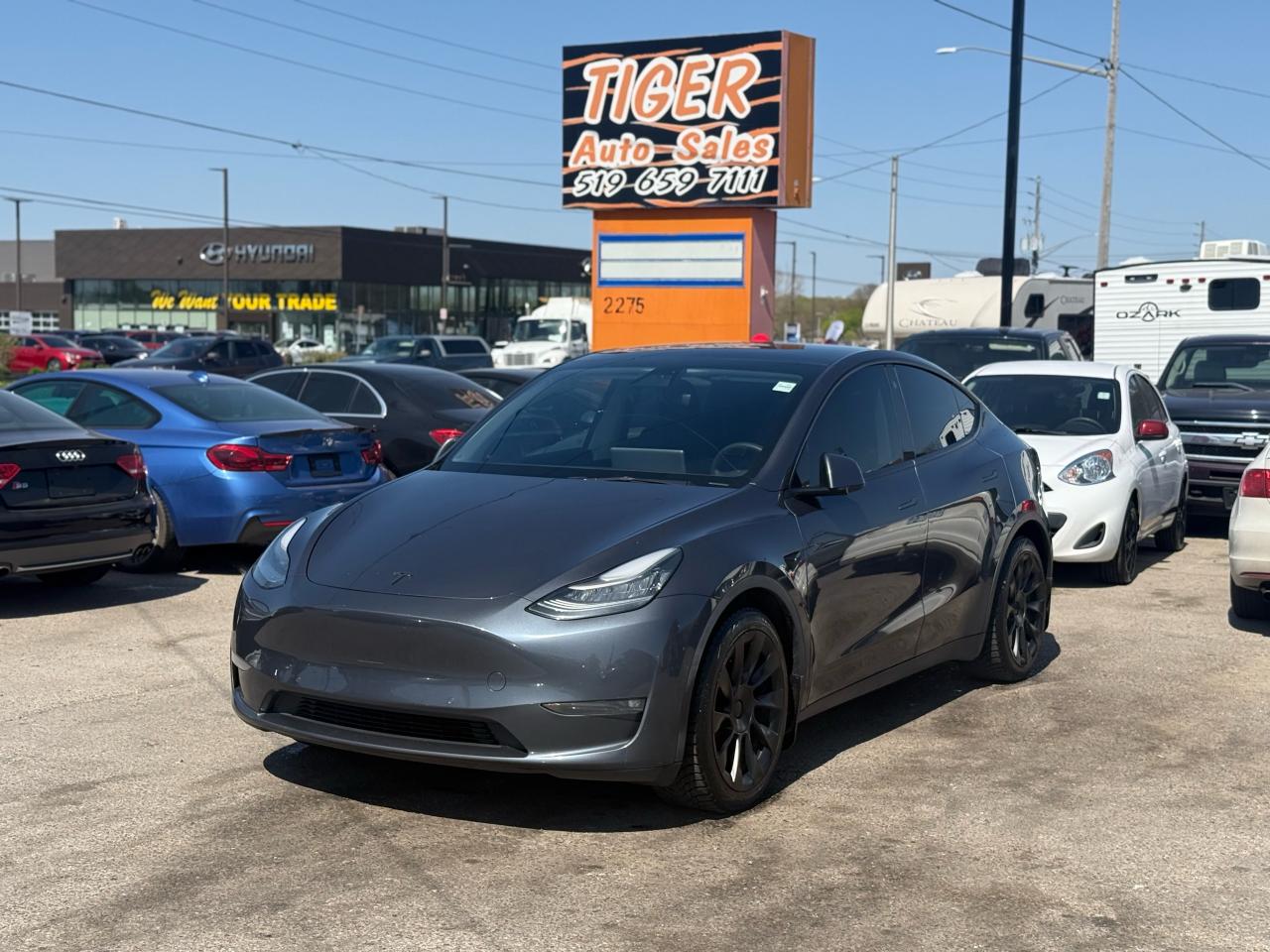 Used 2021 Tesla Model Y Long Range AWD, AUTOPILOT, ONLY 157KMS, WARRANTY for sale in London, ON