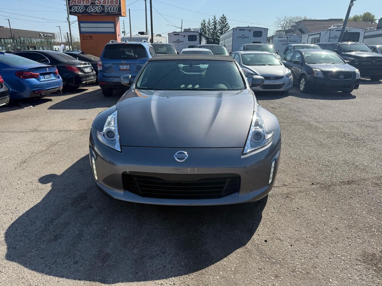 2013 Nissan 370Z Touring w/Black Top, CONVERTIBLE, ONLY 39KMS, CERT - Photo #7