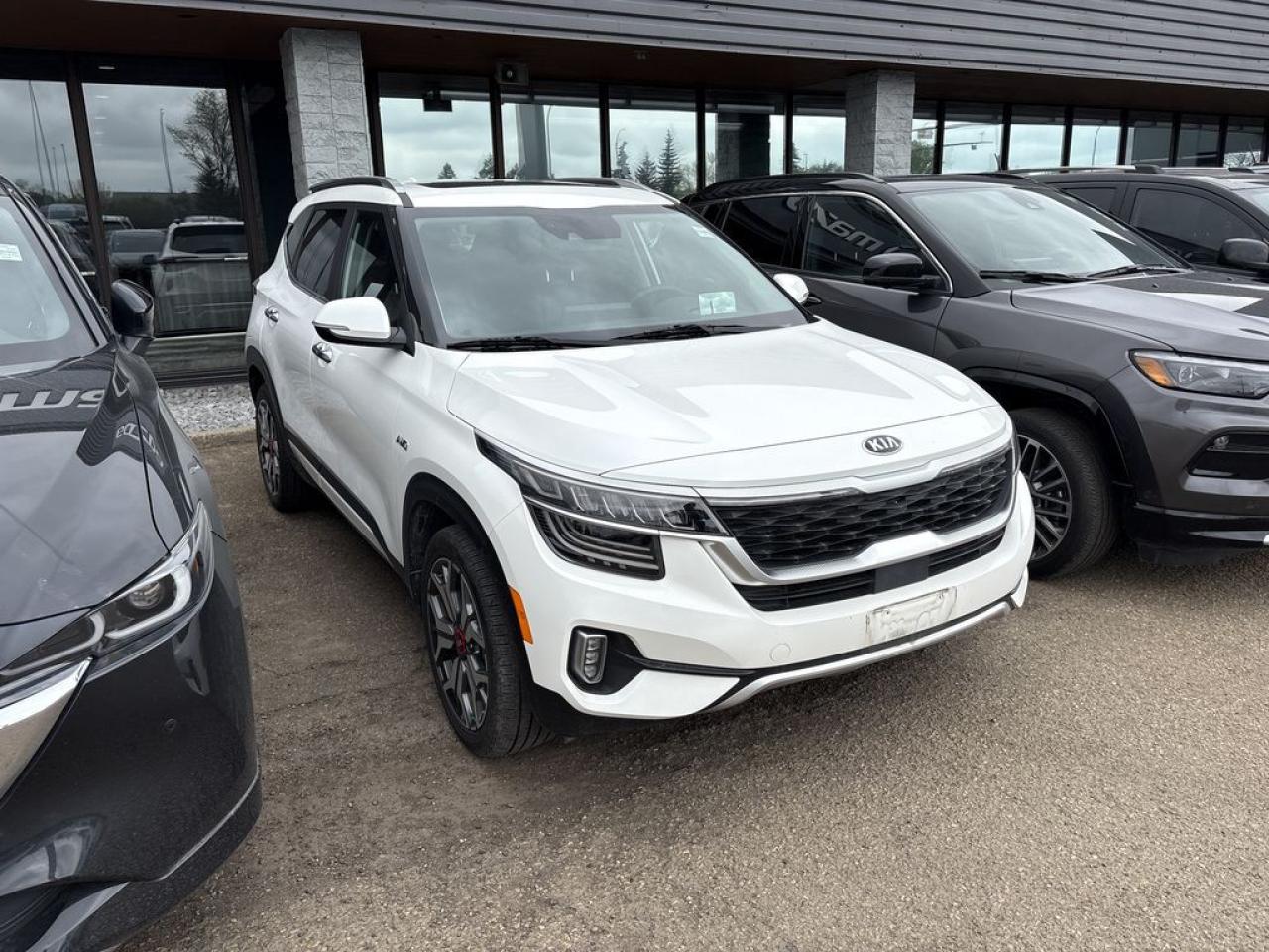Used 2021 Kia Seltos SX Turbo for sale in Sherwood Park, AB