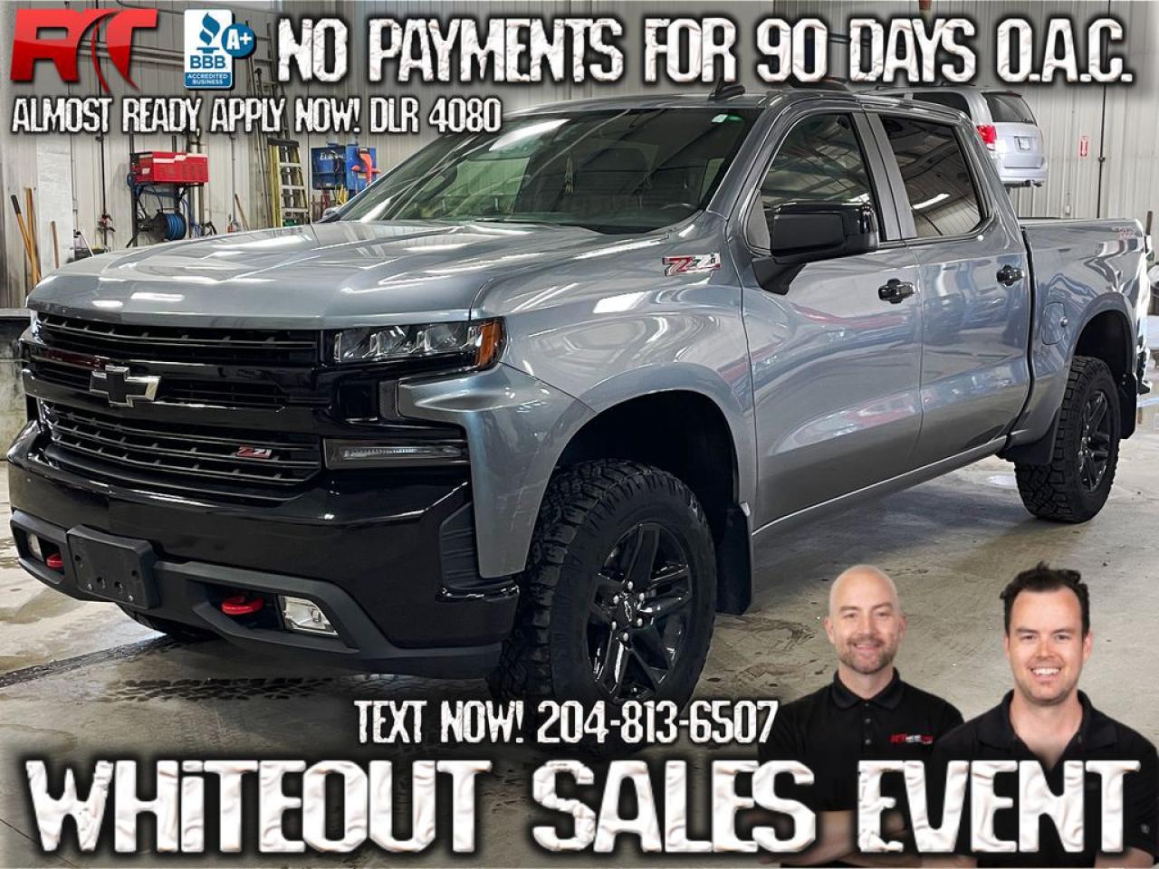 Used 2020 Chevrolet Silverado 1500 LT Trail Boss for sale in Winnipeg, MB