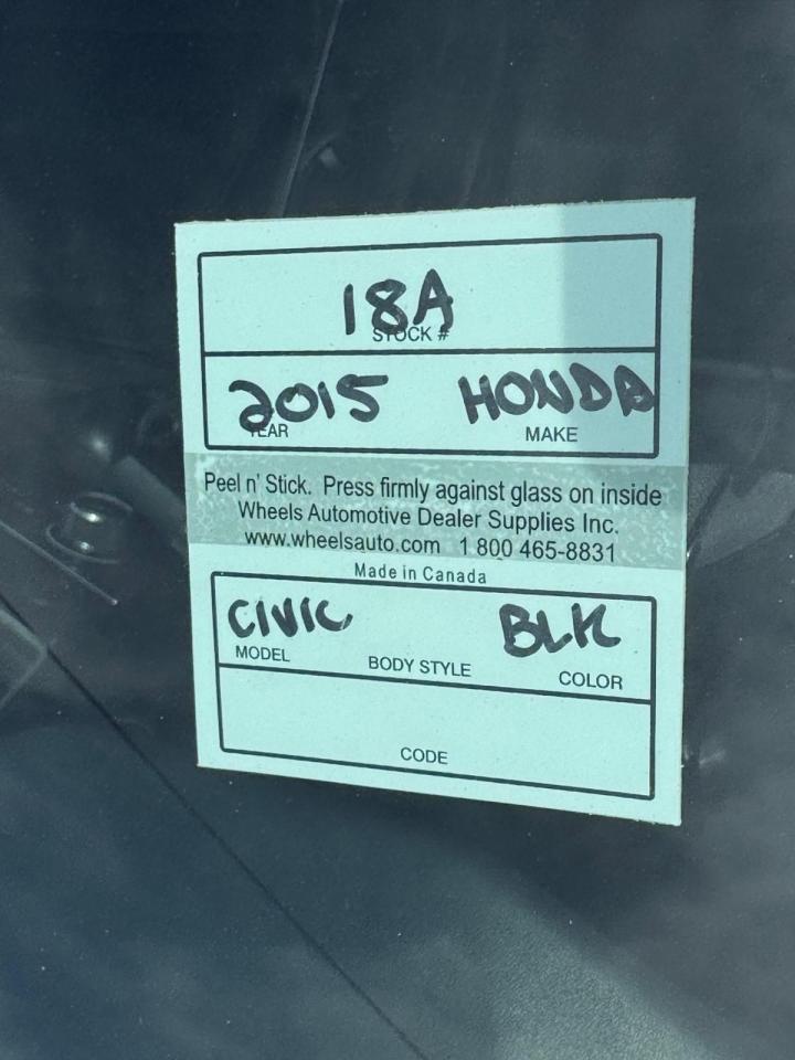 2015 Honda Civic EX - Photo #16
