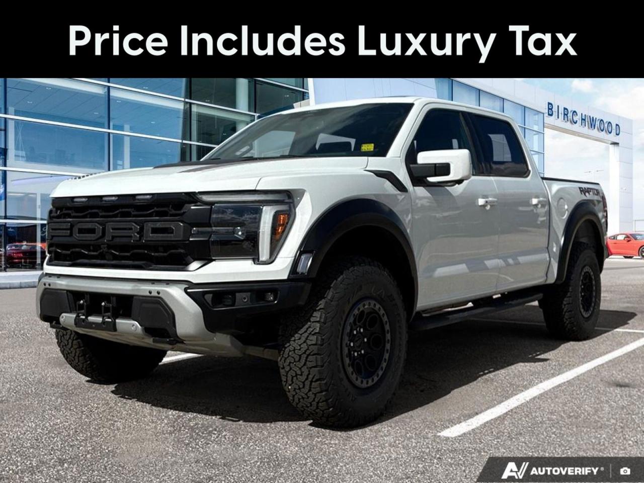 New 2025 Ford F-150 Raptor 802A | 3.5L V6 EcoBoost | Moonroof | Bedliner, Spray-In for sale in Winnipeg, MB