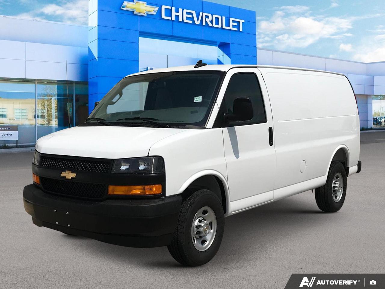 Price includes Added Accessories Plus Front bucket seats | Driver convenience package | Locking rear differential
Introducing the 2025 Chevrolet Express Cargo - the ultimate workhorse for your business needs. This brand new, full-size cargo van is designed to maximize productivity and efficiency in your daily operations.

Key Features:
- Powerful 6.6L 8-cylinder engine for superior performance
- Rear-wheel drive with locking rear differential for enhanced traction
- Spacious cargo area with 2-passenger seating configuration
- StabiliTrak system for improved vehicle stability and control
- Driver Convenience Package for added comfort
- Front bucket seats for all-day comfort
- Heated power-adjustable exterior mirrors for improved visibility
- Advanced safety features including side-impact and head-curtain airbags

Experience the power and versatility of the 2025 Chevrolet Express Cargo today. Visit Birchwood Chevrolet Buick GMC to schedule a test drive or explore financing options. Our team is ready to assist you in finding the perfect commercial vehicle solution for your business. Dont miss this opportunity to elevate your fleet with Chevrolets latest innovation in cargo transportation.
See three brands under one roof at Birchwood Chevrolet Buick GMC  the only place in Winnipeg where you can compare GMC, Chevrolet, and Buick all in one visit. Save yourself some time, see a great selection, and learn everything you need to know. 

Purchase the vehicle you want, the way you want! Just click Start Your Purchase today to customize your price, reserve a vehicle, receive a vehicle trade-in value, and complete as much of your purchase as you like from the comfort of your home. 

We are Winnipegs local EV product experts. Do you have questions about how to switch to an EV, or get your home EV-ready? Let us know - were here to help!   

Your Experience is Everything at Birchwood Chevrolet Buick GMC. Our goal is to facilitate and assist you in your vehicle purchase and ownership experience.
Price does not include taxes. Dealer Permit #4240.
Dealer permit #4240