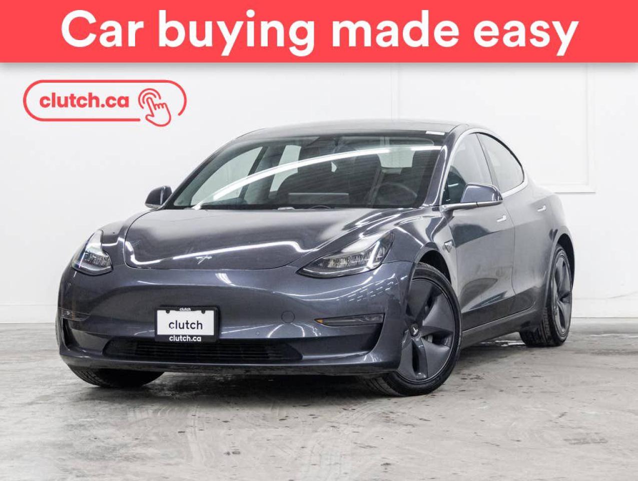 Used 2019 Tesla Model 3 Long Range AWD w/Heated Front Seats, Cruise Control, Rearview Cam for sale in Toronto, ON