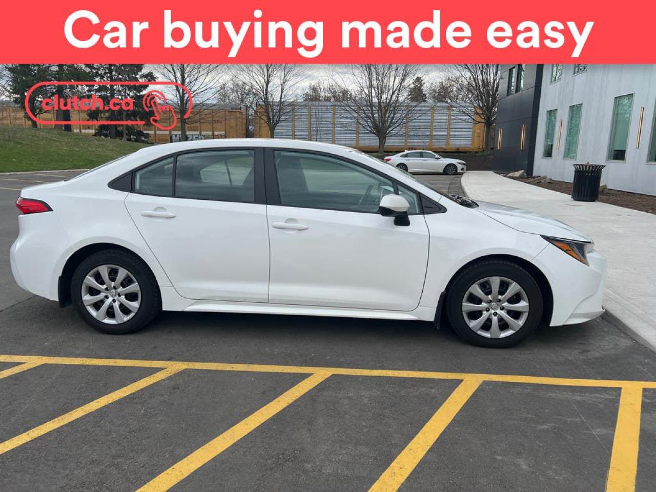 Used 2021 Toyota Corolla LE w/ Apple CarPlay, Heated Front Seats, Rearview Cam for sale in Toronto, ON