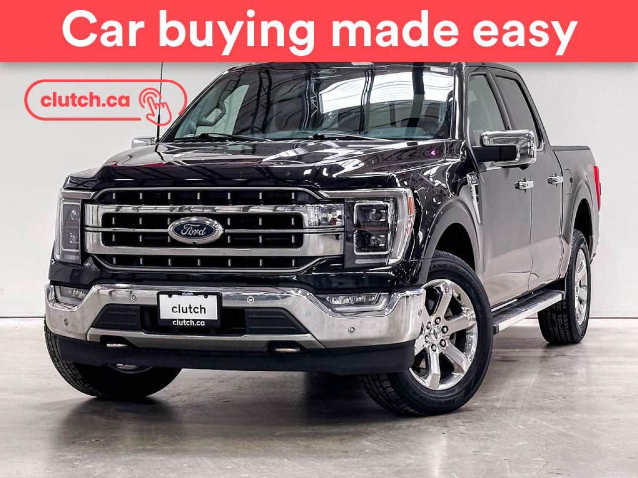 Used 2022 Ford F-150 Lariat SuperCrew 5 1/2 ft 4x4 w/ Apple CarPlay, Heated Front Seats, Rearview Cam for sale in Toronto, ON