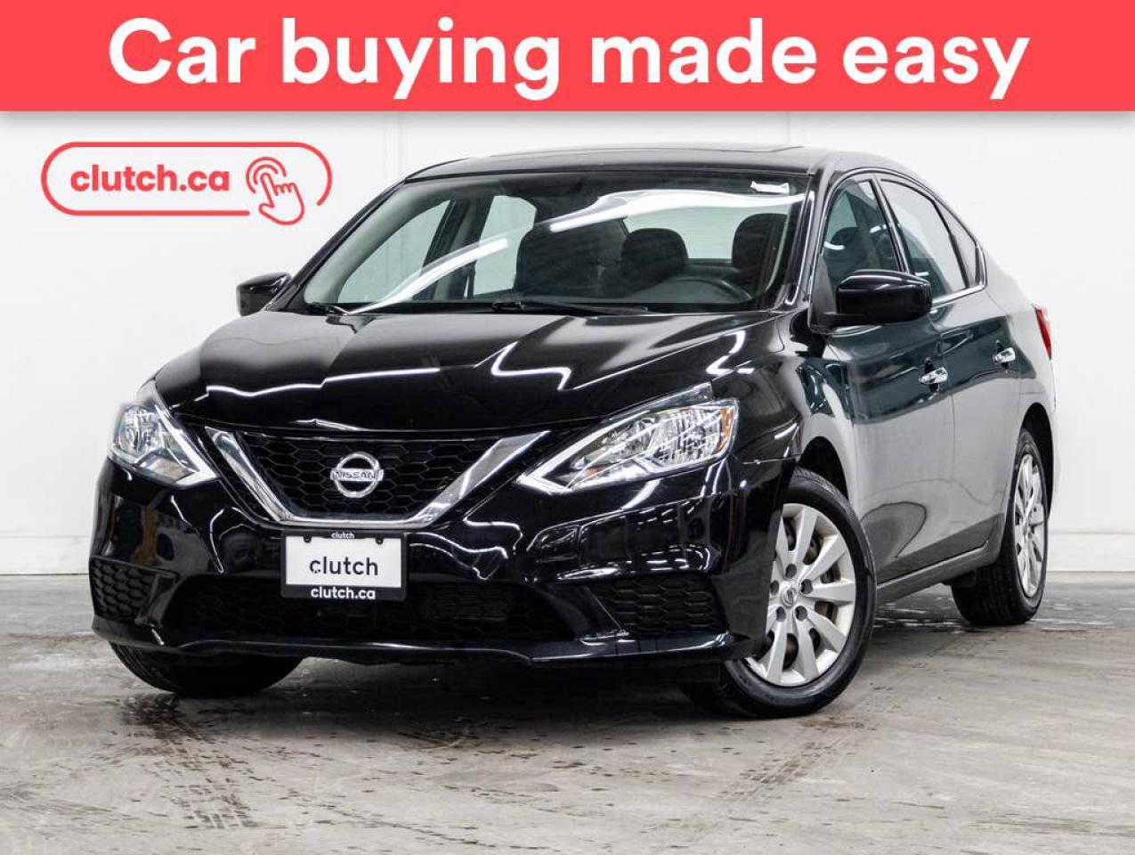 Used 2017 Nissan Sentra SV w/ Style Pkg w/ Power Moonroof, Rearview Cam, Heated Front Seats for sale in Toronto, ON