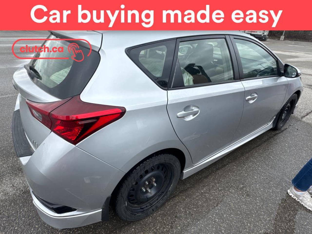 Used 2017 Toyota Corolla iM Base w/ Heated Front Seats, Rearview Cam, Cruise Control for sale in Toronto, ON