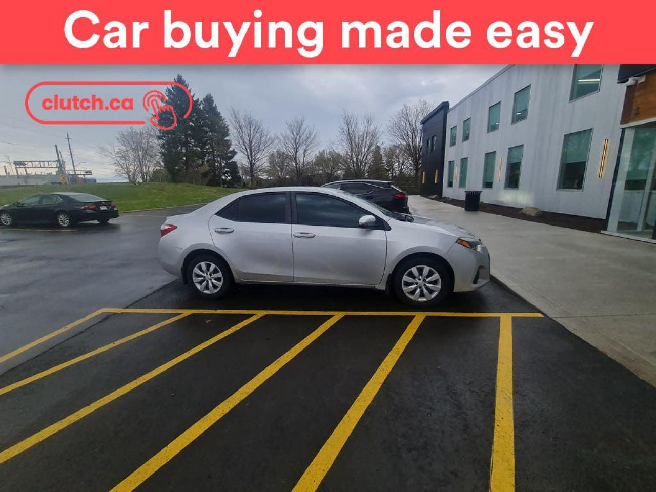 Used 2015 Toyota Corolla S w/ Heated Front Seats, Rearview Camera, Cruise Control for sale in Toronto, ON