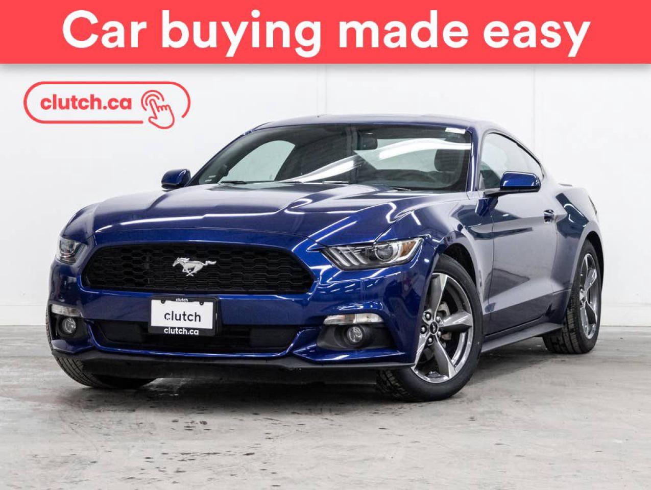 Used 2015 Ford Mustang Base w/ Rearview Cam, Cruise Control, Bluetooth for sale in Toronto, ON