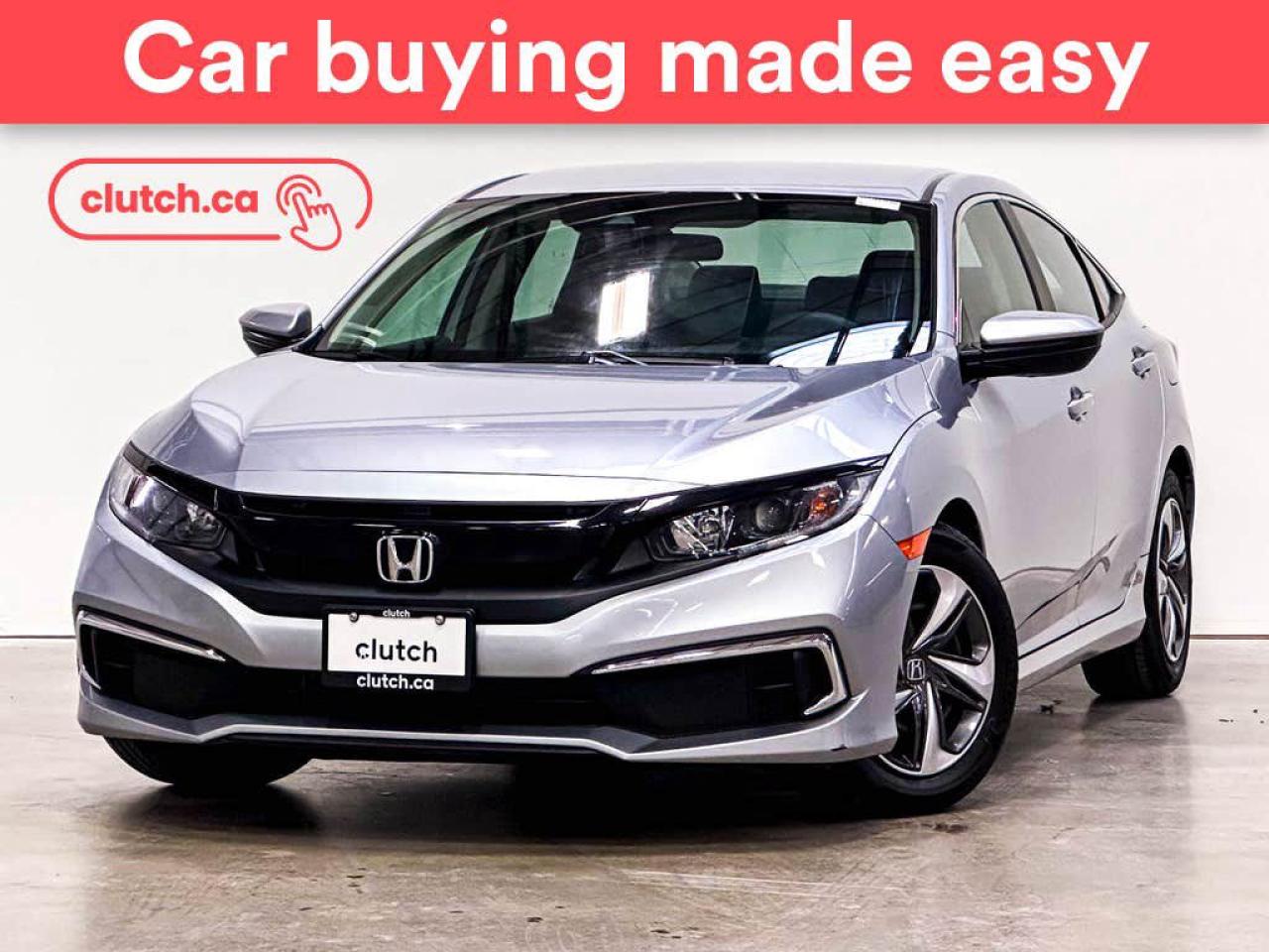 Used 2020 Honda Civic LX w/ Apple CarPlay, Heated Front Seats, Rearview Cam for sale in Toronto, ON