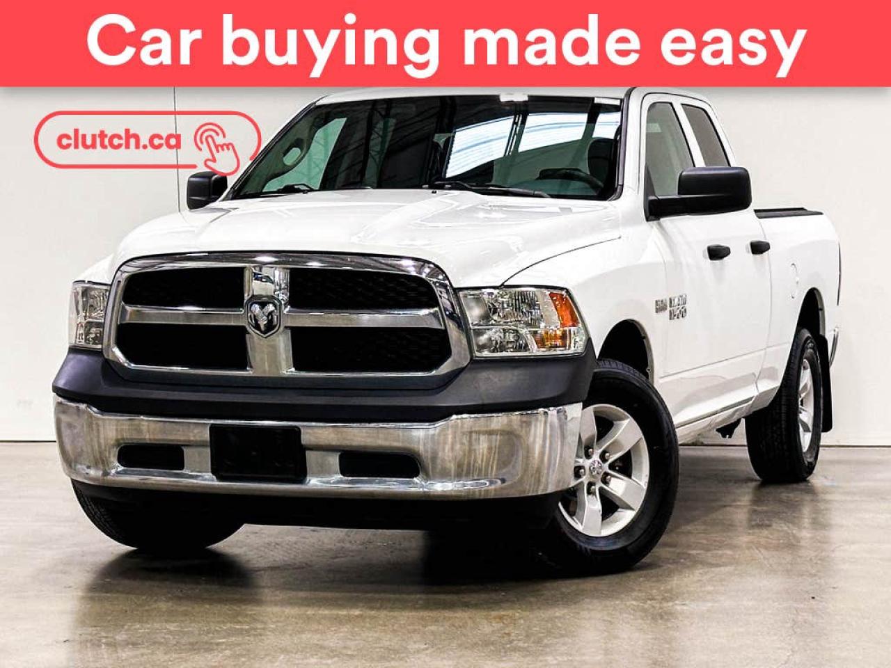 Used 2018 RAM 1500 ST Quad Cab 4X4 w/ Bluetooth, Cruise Control, Climate Control for sale in Toronto, ON