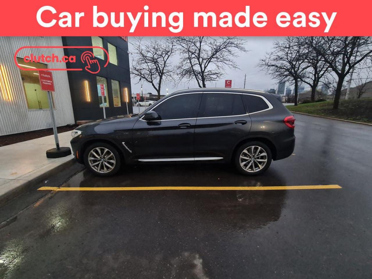 Used 2019 BMW X3 xDrive30i w/ Apple CarPlay, Heated Front Seats, Rearview Cam for sale in Toronto, ON
