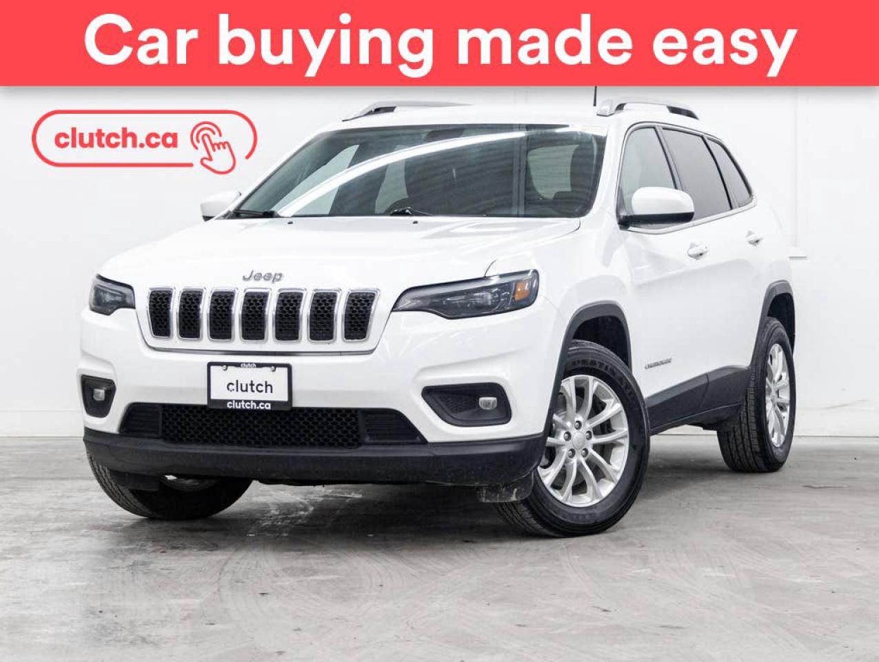 Used 2021 Jeep Cherokee North 4x4 w/Apple CarPlay, Heated Front Seats, Rearview Cam for sale in Toronto, ON